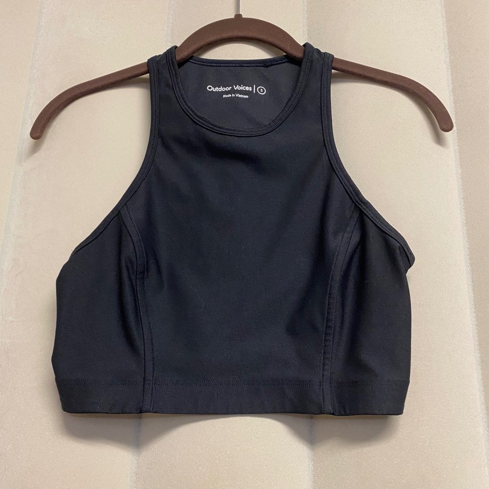 Outdoor Voices Aritzia Women's Tank Top Small Crop Athletic Racerback Workout